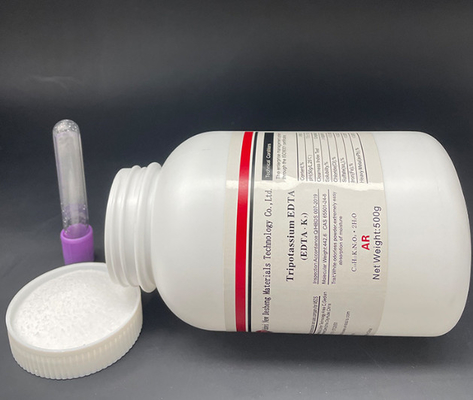quality EDTA3k Zout Antistollingsmiddel voor Chemisch de Reagenstripotassium van de Bloedinzameling factory