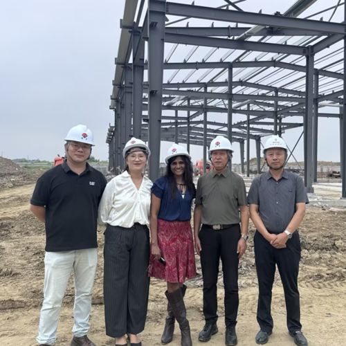 Latest company news about Indian blood collection company visits Hubei Xindesheng to deepen strategic cooperation