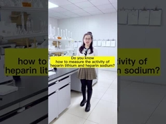 Weet je hoe je de activiteit van heparine lithium heparine natrium meet?